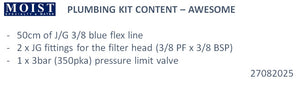 Plumbing kit 'AWESOME'