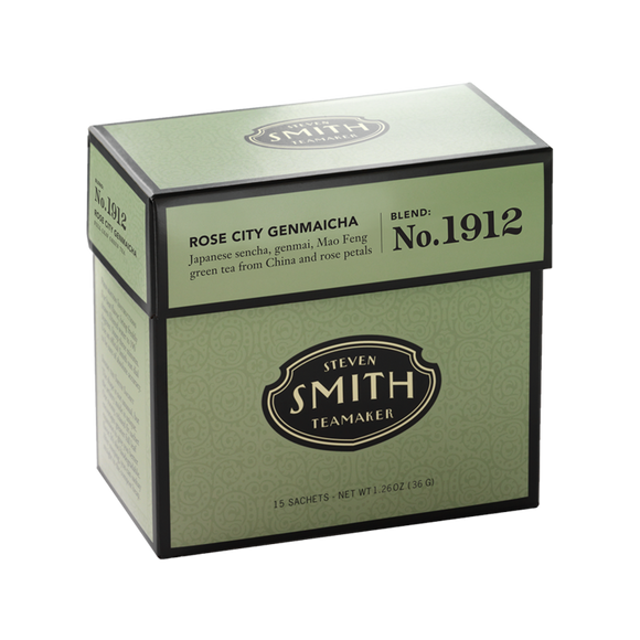 No.1912 Rose City Genmaicha - Green & White Tea